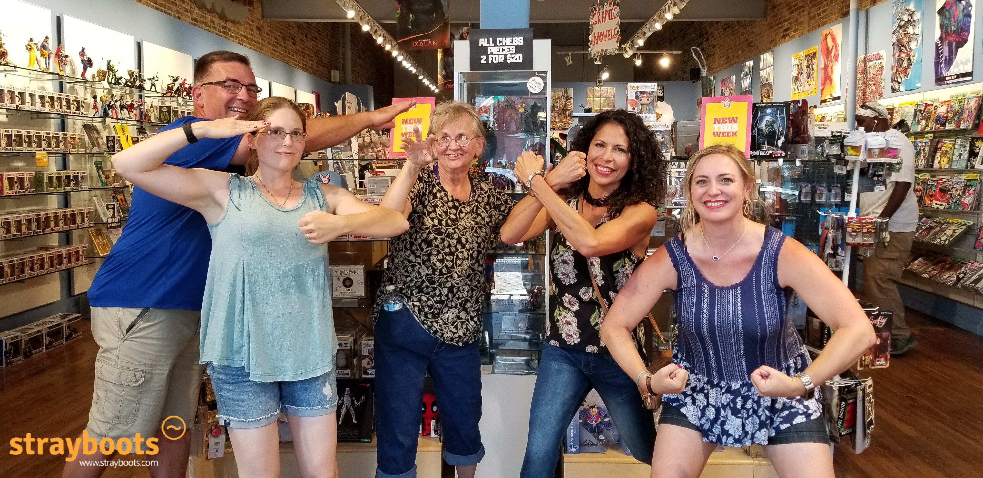 Strayboots team building scavenger hunts