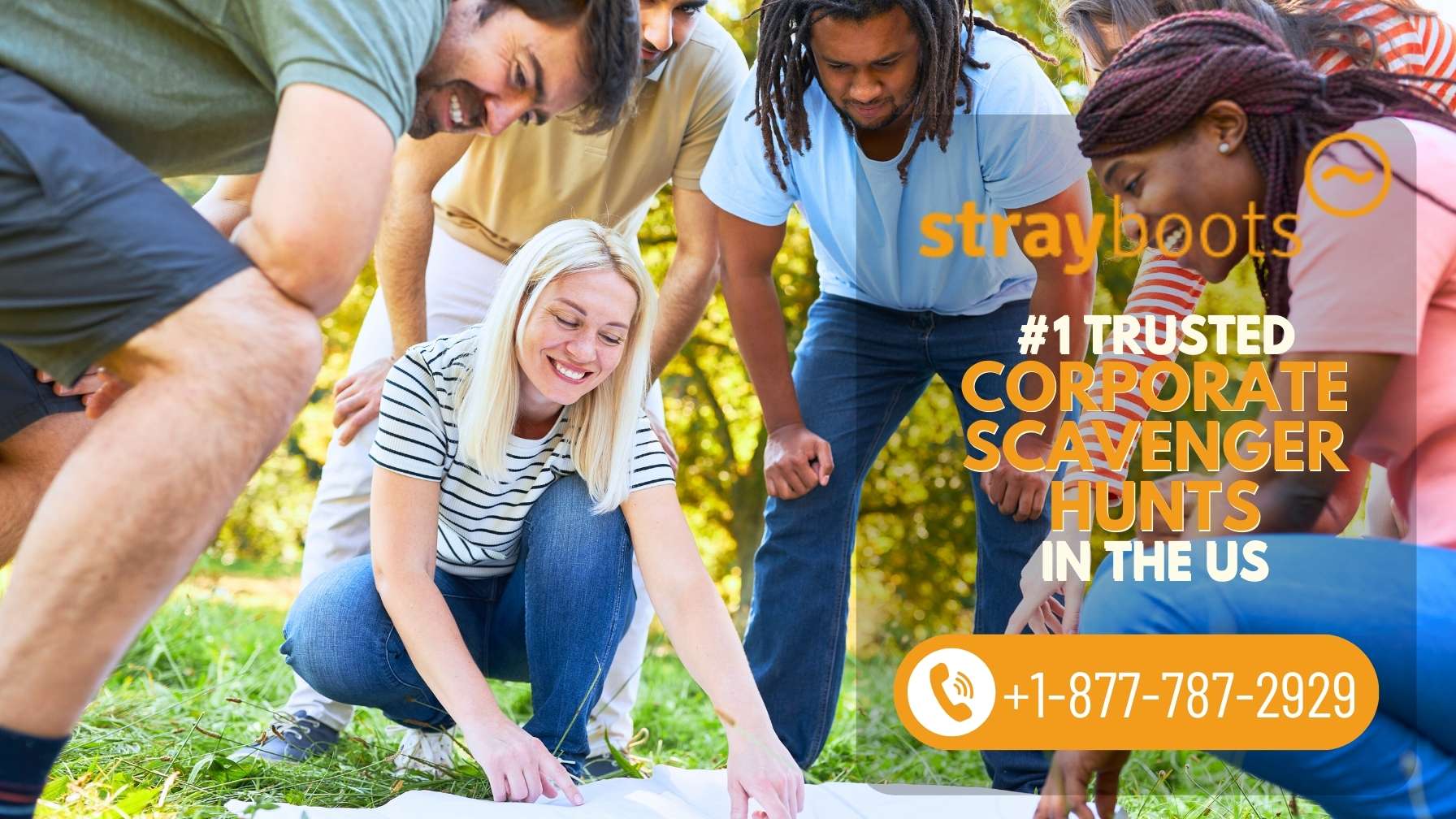 Corporate Scavenger Hunts CONTACT US - Strayboots - Corporate Scavenger Hunts Quick Guide -