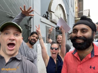 Strayboots team building scavenger hunts