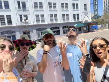 Strayboots team-building scavenger hunt in San Diego